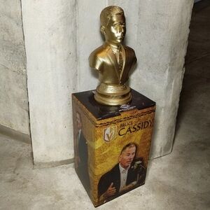 VGK Head Coach Bruce Cassidy Figurine/Bust Vegas Hockey Fox Sports NEW MIB